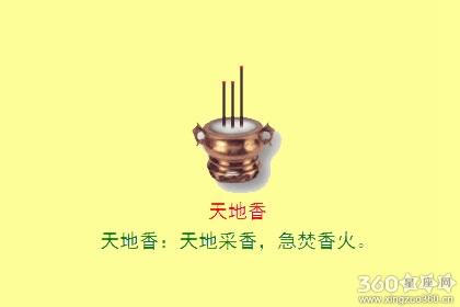 香谱二十四法图 天地香是什么意思