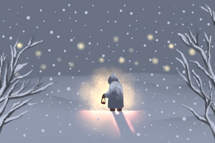 2019年的第一场大雪说说 下雪了的说说