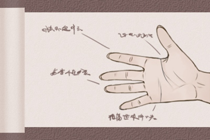 手相分析 从小拇指分析人的性格