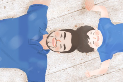 父亲节绘画作品一等奖 父亲节图片及介绍