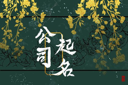 有深度有内涵的公司名称 公司起名小技巧