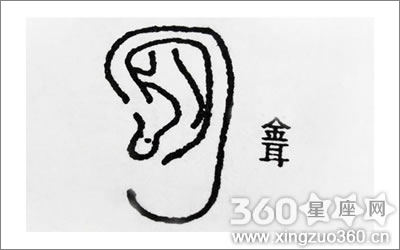 耳朵看相算命图解