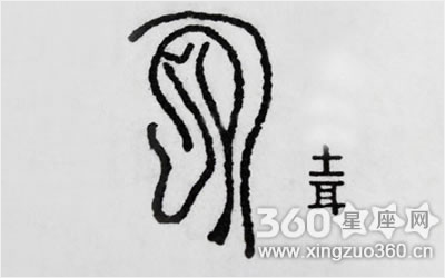 耳朵看相算命图解