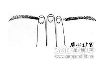 印堂有伤痕好不好