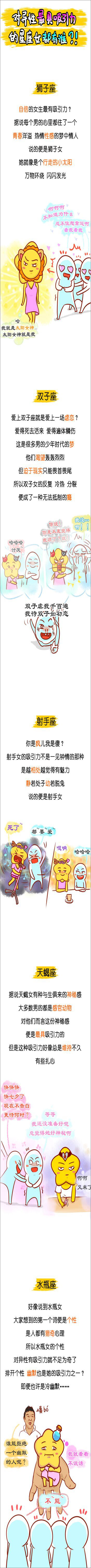 对异性最具吸引力的星座女都有谁