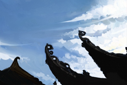 家中催桃花花瓶放什么花好