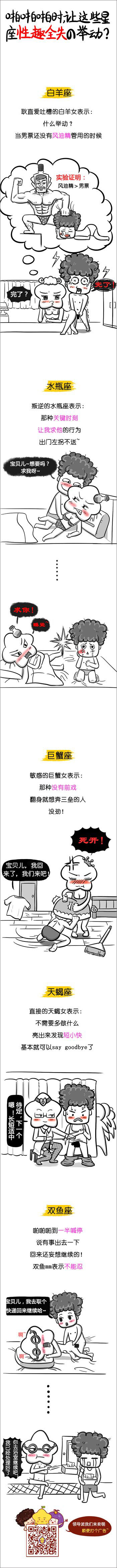 啪啪啪时 让这些星座性趣全失的举动
