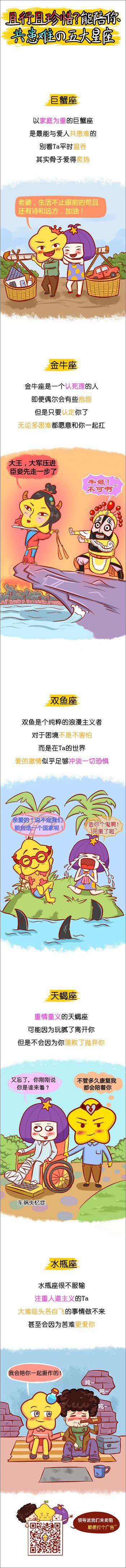且行且珍惜 能陪你共患难的五大星座